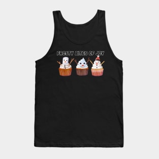 Frosty Bites of Joy, Winter, Christmas, Holiday Tank Top